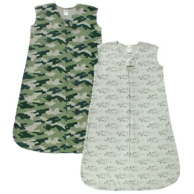 Hudson Baby Sleeveless Thermal Sleeping Bag 2pk In Multi