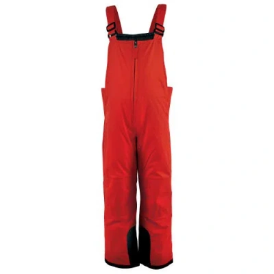 Hudson Baby Kids'  Snow Bib Overalls In Red