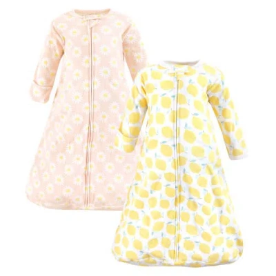 Hudson Baby Snug Cotton Long-sleeve Sleep Cocoon In Multi