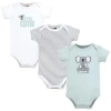 Hudson Baby Soft Cotton Bodysuit Triple Pack