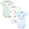 Hudson Baby Soft Cotton Bodysuit Triple Pack