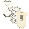 Hudson Baby Soft Cotton Bodysuit Triple Pack
