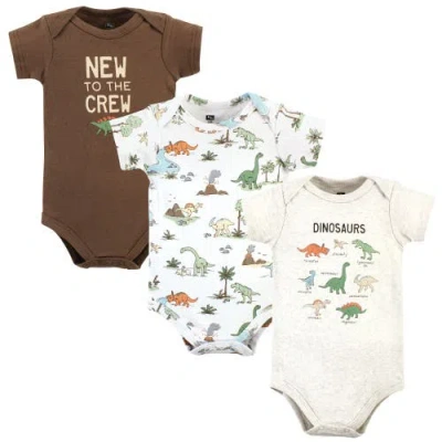 Hudson Baby Soft Cotton Bodysuit Triple Pack