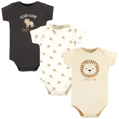 Hudson Baby Soft Cotton Bodysuit Triple Pack