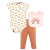 Hudson Baby Soft Cotton Layette Collection In Multi