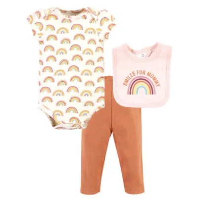 Hudson Baby Soft Cotton Layette Collection In Multi