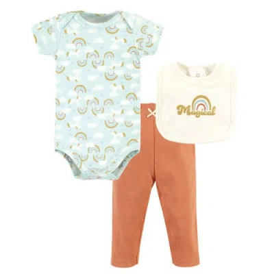 Hudson Baby Soft Cotton Layette Collection In Multi