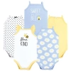 Hudson Baby Soft Cotton Sleeveless Bodysuit In Yellow