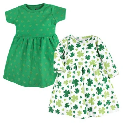 Hudson Baby Stylish Baby Dress 2pk In Green
