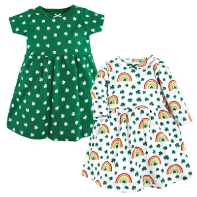 Hudson Baby Stylish Baby Dress 2pk In Multi