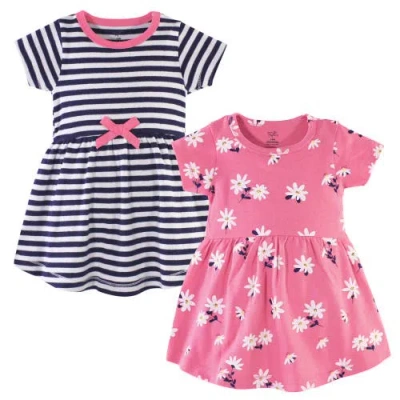 Hudson Baby Stylish Baby Dress 2pk In Multi