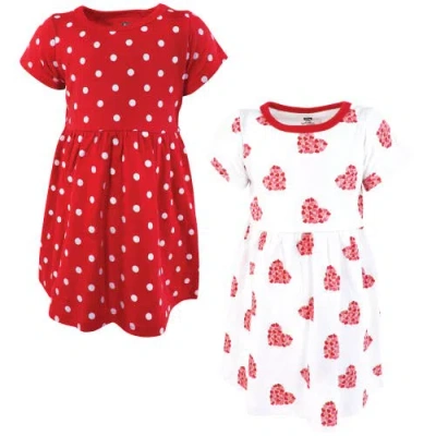 Hudson Baby Stylish Baby Dress 2pk In Red