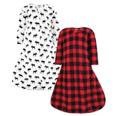 Hudson Baby Thermal Long-sleeve Sleeping Bag 2pk In Multi