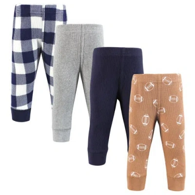 Hudson Baby Insulated Slim-leg Pants 4-piece Warmth Bundle In Multi