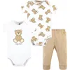Hudson Baby Two Bodysuits & Matching Pants Apparel Set In Multi