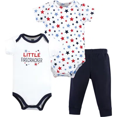 Hudson Baby Two Bodysuits & Matching Pants Apparel Set In Multi