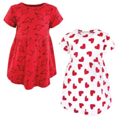 Hudson Baby Kids'  Two Pack Baby Dress Set In Multi