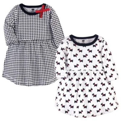 Hudson Baby Two Pack Of Long-sleeve Dress In Black