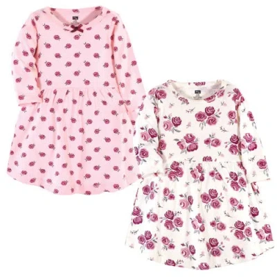 Hudson Baby Two Pack Of Long-sleeve Dress In Blue