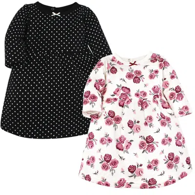 Hudson Baby Kids'  Two-piece Set Of Long-sleeve Dresses In Multi