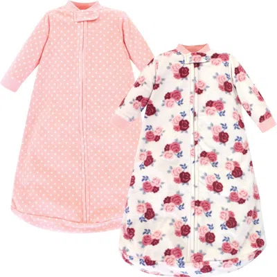 Hudson Baby Warm Fleece Sleep Bag With Arm Coverage In Multi