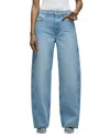 Hudson Bailey High Rise Barrel Leg Jeans In Fighter In Fighter