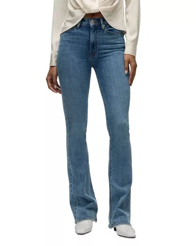 Hudson Barbara High Rise Boot Cut Jeans In Catalina In Blue