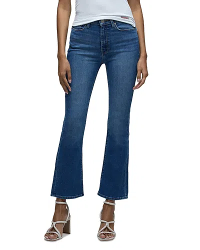 HUDSON BARBARA HIGH RISE BOOTCUT CROP JEANS IN PLEASANT