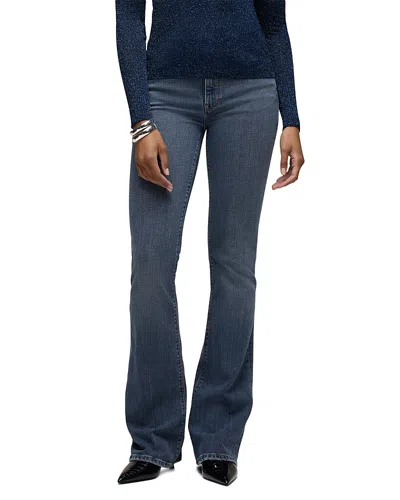 Hudson Barbara High Rise Bootcut Jeans In Avalon In Blue