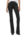 Hudson Barbara High Rise Bootcut Jeans In Black Snake In Black