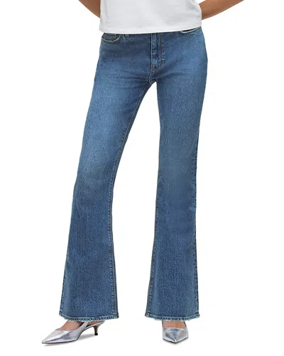 Hudson Barbara High Rise Bootcut Jeans In Brisk In Blue