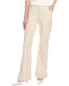 Hudson Barbara High-rise Bootcut Slit Hem Jean In Ecru Colorblock In White