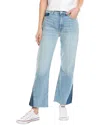 Hudson Jeans Rosie High-rise Wide Leg Crop Blue Spring Jean In White