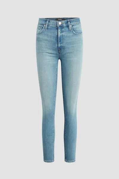 Hudson Barbara High Rise Super Skinny Ankle Jeans In Universal In Blue
