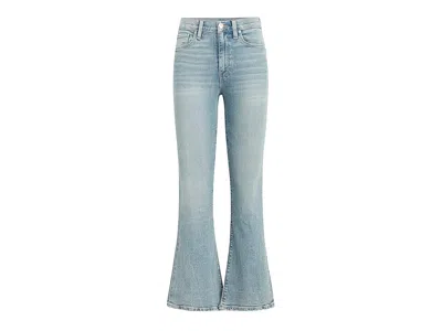 Hudson Barbara High-rise Bootcut Crop In Prism Women's Jeans Prism: 31 34 In Blue