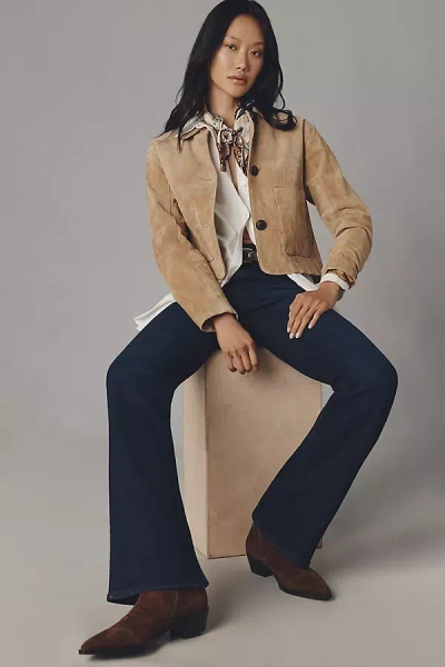 Hudson Barbara Petite High-rise Bootcut Jeans In Pattern