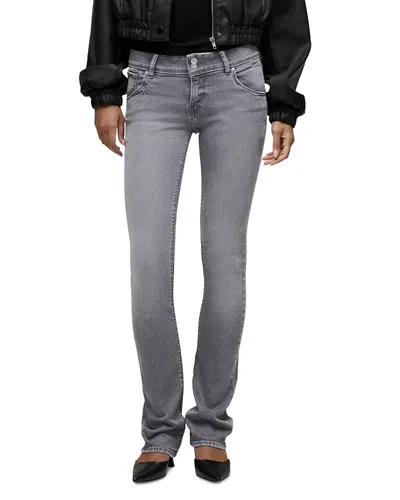 Hudson Beth Low Rise Baby Boot Jeans In London Fog In Gray