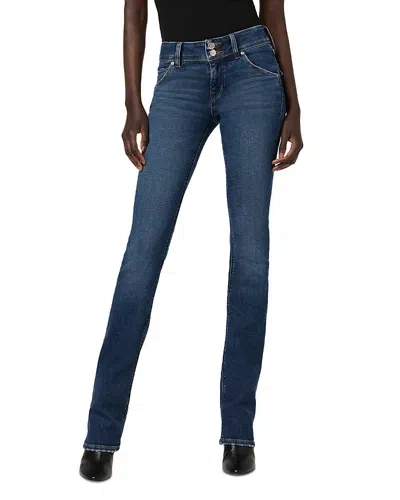 Hudson Beth Mid Rise Baby Bootcut Jeans In Olympic