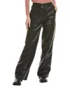 Hudson Jeans Black High-rise Wide Leg Jean In Black