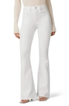 Hudson Jeans Holly Snow Angel High Rise Flare Bootcut Jean In White
