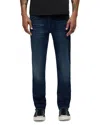 Hudson Blake Slim Straight Fit Jeans In Blue Shadow In Blue