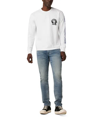 Hudson Blake Slim Straight Fit Jeans In Palisades Blue