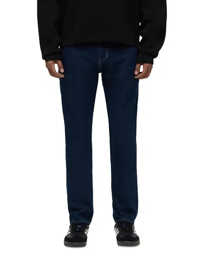 Hudson Blake Slim Straight Fit Jeans In Shadow Gray