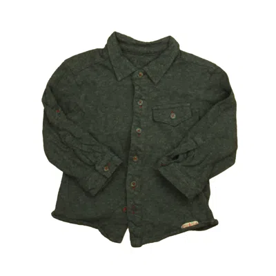 Pre-owned Hudson Kids' Boys Gray Button Down Long Sleeve In Grey