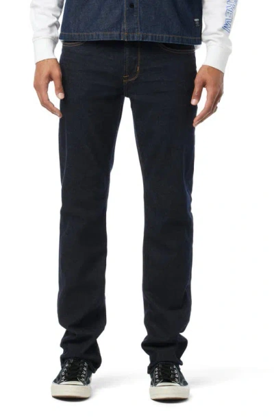 Hudson Jeans Byron Black Ridge Straight Jean In Multi