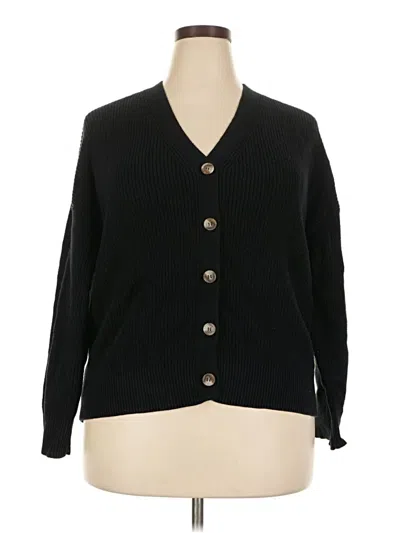 Pre-owned Hudson Cardigan Sweater In Black