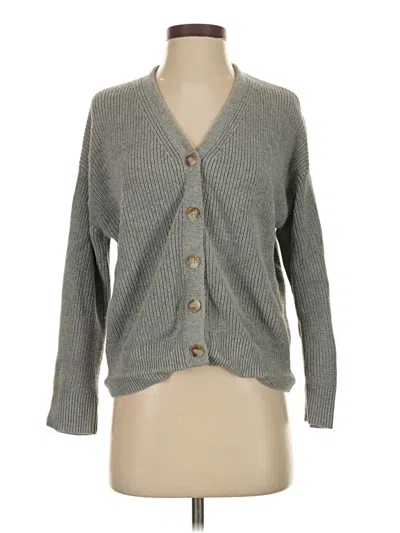 Pre-owned Hudson Cardigan Sweater In Gray