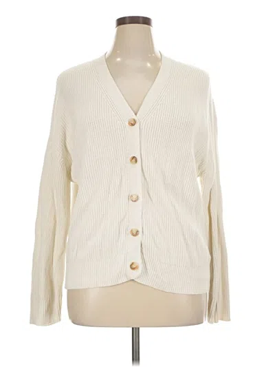 Pre-owned Hudson Cardigan Sweater In Ivory