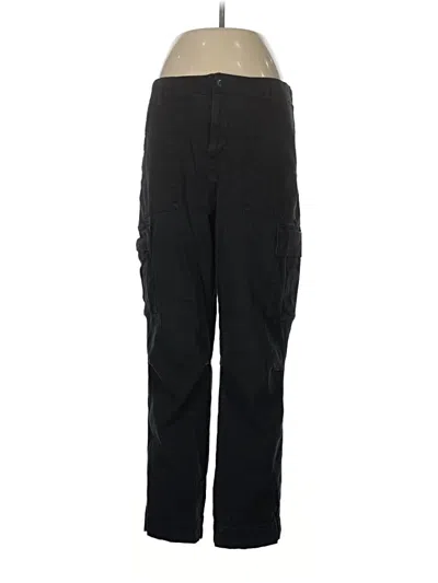 Pre-owned Hudson Cargo Pants In Black