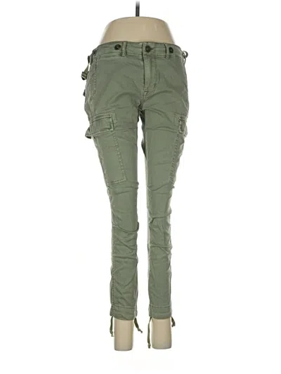 Pre-owned Hudson Cargo Pants In Green